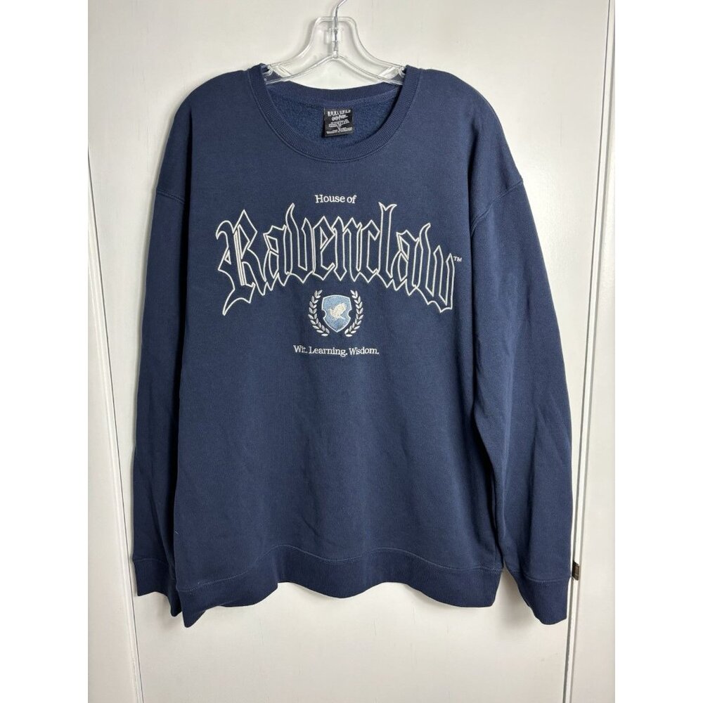 Harry Potter House Of Ravenclaw Box Lunch Exclusive Crewneck Blue Size XL